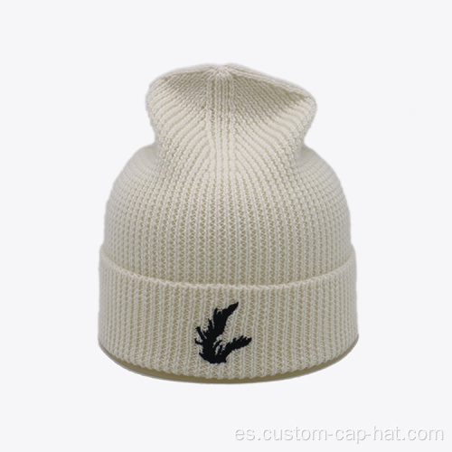 Gorro de punto con logotipo personalizado